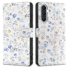 Tech-Protect Piniginės tipo Dėklas skirtas Samsung Galaxy A36 5G - Baltas Daisies