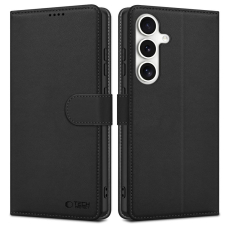 Tech-Protect Piniginės tipo Dėklas skirtas Samsung Galaxy S25+ - Juodas