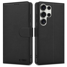 Tech-Protect Piniginės tipo Dėklas skirtas Samsung Galaxy S25 Ultra - Juodas