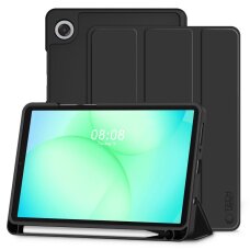 Samsung Galaxy Tab A9+ / A11+ Plus 11.0 (X210 / X215 / X216 / X230 / X235 / X236) TechProtect SmartCase Pen dėklas – juodas