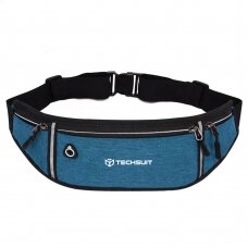 [Užsakomoji prekė] Techsuit - Waist Bag (CWB3) - with Belt for Recreational Activity, Fitness - Blue