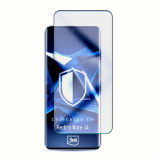 Grūdintas stiklas 3mk HardGlass Max Lite Black skirtas Xiaomi Redmi Note 14 5G