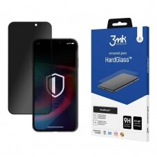 Ekrano apsauga 3mk HardGlass Max Privacy iPhone 14 Pro su Anti Spy filtru