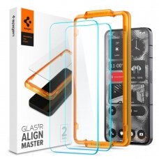 Apsauginis stiklas Spigen ALM GLAS.TR 2-PACK NOTHING PHONE 2 CLEAR Apsauginis stiklas Spigen ALM GLAS.TR 2-PACK NOTHING PHONE 2 CLEAR