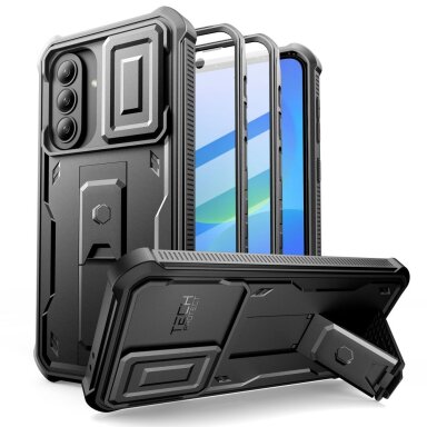 Samsung Galaxy A36 / A37 5G Tech-Protect Kevlar Cam+ 2-Set dėklas - Juodas Samsung Galaxy A36 / A37 5G Tech-Protect Kevlar Cam+ 2-Set dėklas - Juodas