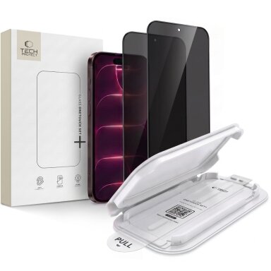 iPhone 18 Pro Max Tech-Protect OneTouch Set Spy+ privatumo grūdintas stiklas (2 vnt.) iPhone 18 Pro Max Tech-Protect OneTouch Set Spy+ privatumo grūdintas stiklas (2 vnt.)