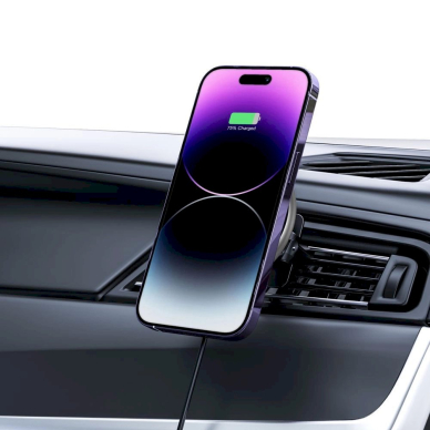 Tech-Protect A2 car Telfono laikiklis MagSafe 15W inductive Įkroviklis  air vent - Juodas 7 Tech-Protect A2 car Telfono laikiklis MagSafe 15W inductive Įkroviklis  air vent - Juodas 7