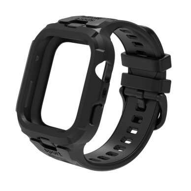 Huawei Watch Fit 3 / 4 / 4 Pro Tech-Protect Armor dirželis – juodas 1