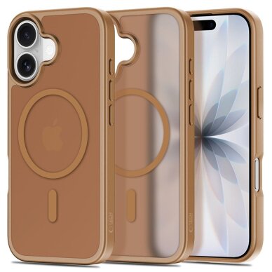 iPhone 17 Tech-Protect BasicMag MagSafe dėklas – rudas