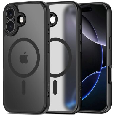 iPhone 17 dėklas Tech-Protect BasicMag su MagSafe – matinės juodos spalvos iPhone 17 dėklas Tech-Protect BasicMag su MagSafe – matinės juodos spalvos