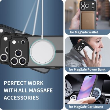iPhone 17 Pro Max dėklas Tech-Protect BasicMag su MagSafe – matinės juodos spalvos 5 iPhone 17 Pro Max dėklas Tech-Protect BasicMag su MagSafe – matinės juodos spalvos 5