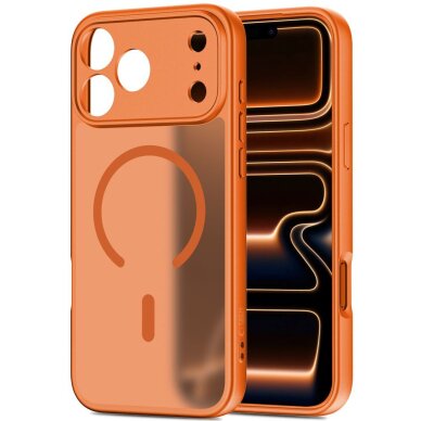 iPhone 17 Pro Tech-Protect BasicMag MagSafe dėklas – oranžinis 1 iPhone 17 Pro Tech-Protect BasicMag MagSafe dėklas – oranžinis 1