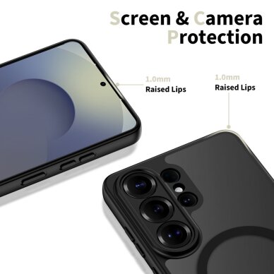 Samsung Galaxy S26 Ultra Tech-Protect BasicMag MagSafe dėklas – pusiau skaidrus 3