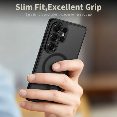 Samsung Galaxy S26 Ultra Tech-Protect BasicMag MagSafe dėklas – pusiau skaidrus 4 Samsung Galaxy S26 Ultra Tech-Protect BasicMag MagSafe dėklas – pusiau skaidrus 4