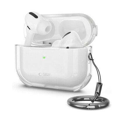 AirPods Pro 3 Tech-Protect Bounce dėklas – skaidrus AirPods Pro 3 Tech-Protect Bounce dėklas – skaidrus
