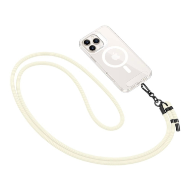 Tech-Protect C1S Rope Crossbody pakabinamas dirželis – baltas 2