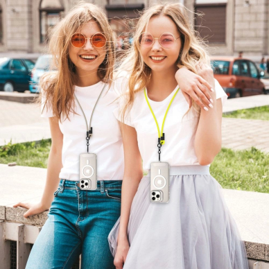 Tech-Protect C1S Rope Crossbody pakabinamas dirželis – geltonas 3 Tech-Protect C1S Rope Crossbody pakabinamas dirželis – geltonas 3