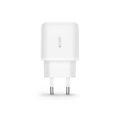 Tech-Protect C20W USB-C PD 20W / USB-A QC 3.0 network Įkroviklis USB-C / USB-C Kabelis - baltas 2 Tech-Protect C20W USB-C PD 20W / USB-A QC 3.0 network Įkroviklis USB-C / USB-C Kabelis - baltas 2