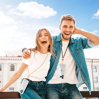 Tech-Protect C2S Rope Crossbody pakabinamas dirželis – smėlinis 3