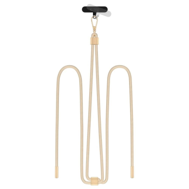 Tech-Protect C2S Rope Crossbody pakabinamas dirželis – smėlinis