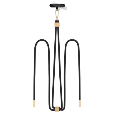 Tech-Protect C2S Rope Crossbody pakabinamas dirželis – juodas Tech-Protect C2S Rope Crossbody pakabinamas dirželis – juodas