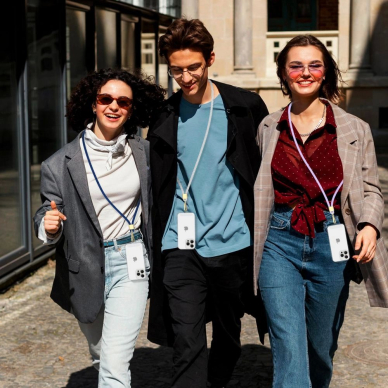 Tech-Protect C2S Rope Crossbody pakabinamas dirželis – pilkas 2