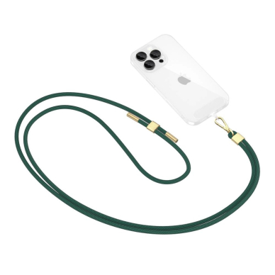 Tech-Protect C2S Rope Crossbody pakabinamas dirželis – alyvuogių spalvos 1