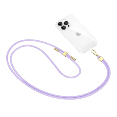 Tech-Protect C2S Rope Crossbody pakabinamas dirželis – violetinis 1