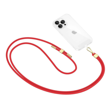 Tech-Protect C2S Rope Crossbody pakabinamas dirželis – raudonas 1