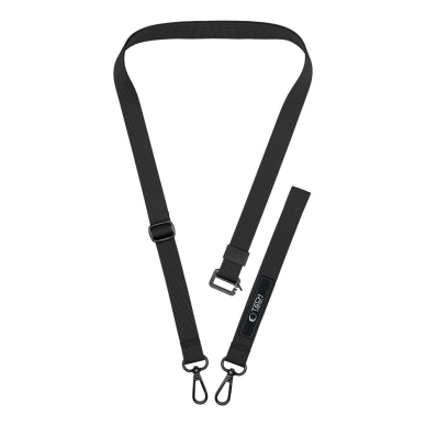 Tech-Protect C65 Rope Crossbody pakabinamas dirželis – juodas 3