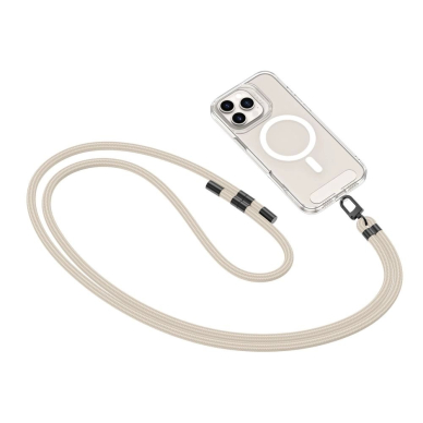 Tech-Protect C7S Rope Crossbody pakabinamas dirželis – smėlinis 1