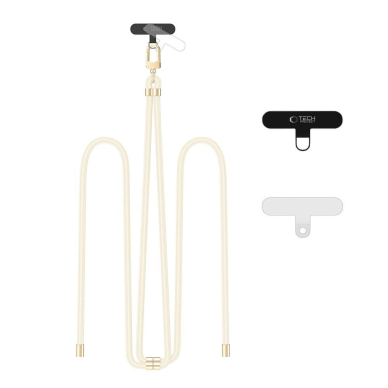 Tech-Protect C7S Rope Crossbody pakabinamas dirželis – smėlinis