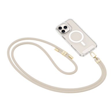 Tech-Protect C7S Rope Crossbody pakabinamas dirželis – smėlinis 1