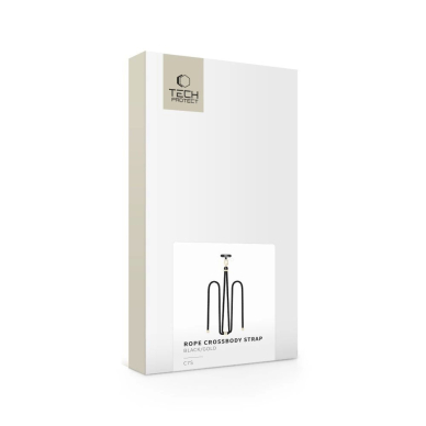 Tech-Protect C7S Rope Crossbody pakabinamas dirželis – juodas 1 Tech-Protect C7S Rope Crossbody pakabinamas dirželis – juodas 1