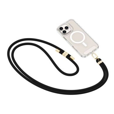Tech-Protect C7S Rope Crossbody pakabinamas dirželis – juodas 2