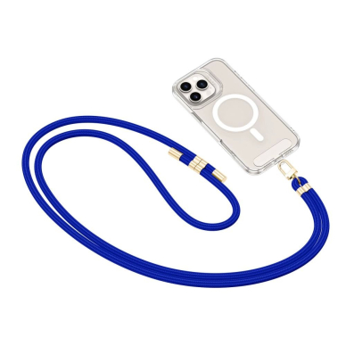 Tech-Protect C7S Rope Crossbody pakabinamas dirželis – mėlynas 2