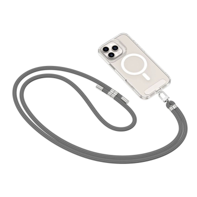 Tech-Protect C7S Rope Crossbody pakabinamas dirželis – pilkas 1