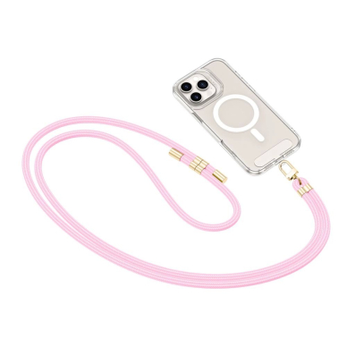 Tech-Protect C7S Rope Crossbody pakabinamas dirželis – rožinis 1