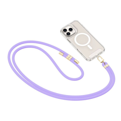 Tech-Protect C7S Rope Crossbody pakabinamas dirželis – violetinis 1