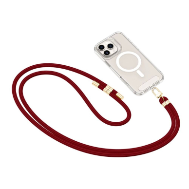 Tech-Protect C7S Rope Crossbody pakabinamas dirželis – raudonas 1