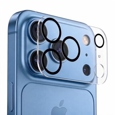 iPhone 18 Pro Max Tech-Protect Cam Fit+ kameros apsauga – skaidri 2 iPhone 18 Pro Max Tech-Protect Cam Fit+ kameros apsauga – skaidri 2
