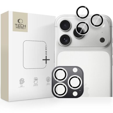 iPhone 14 Pro / 14 Pro Max / 15 Pro / 15 Pro Max / 16 Pro / 16 Pro Max / 17 Pro / 17 Pro Max Tech-Protect Camring Fit+ kameros dangtelis – sidabrinis iPhone 14 Pro / 14 Pro Max / 15 Pro / 15 Pro Max / 16 Pro / 16 Pro Max / 17 Pro / 17 Pro Max Tech-Protect Camring Fit+ kameros dangtelis – sidabrinis