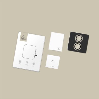 iPhone 17 Tech-Protect Camring Fit+ kameros dangtelis – skaidrus 3