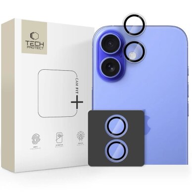 iPhone 17 Tech-Protect Camring Fit+ kameros dangtelis – skaidrus