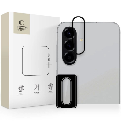 Tech-Protect Camring Fit+ kameros dangtelis skirtas Samsung Galaxy A36 / A56 5G – juodas