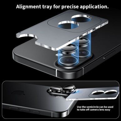 Xiaomi Redmi Note 15 Pro 5G / 15 Pro+ Tech-Protect Camring Fit+ kameros dangtelis – juodas 4 Xiaomi Redmi Note 15 Pro 5G / 15 Pro+ Tech-Protect Camring Fit+ kameros dangtelis – juodas 4