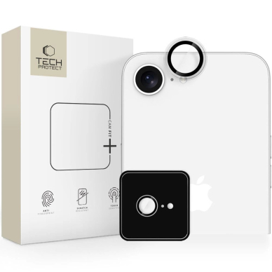 Tech-Protect Camring Fit+ kameros apsauga skirtas iPhone 16e – skaidri