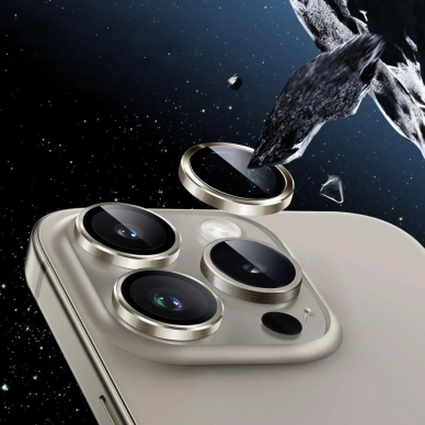 Tech-Protect Camring Pro+ kameros dangtelis skirtas Xiaomi Redmi Note 14 Pro 5G / Poco X7 5G – juodas 2