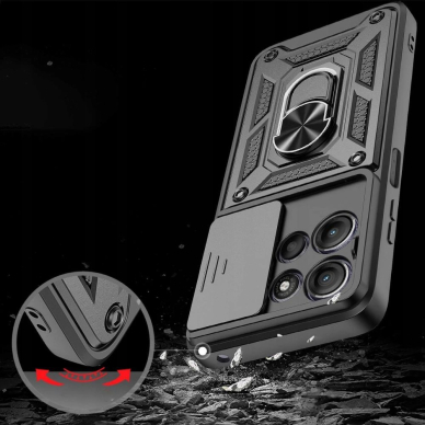 Motorola Moto G15 – Tech-Protect CamShield Pro dėklas - Juodas 1