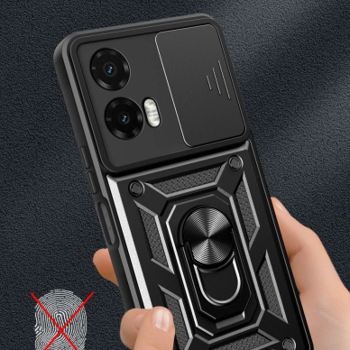 Tech-Protect CamShield Pro dėklas Motorola Moto G35 5G – juodas 5